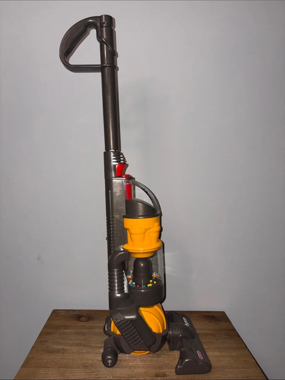 Dyson Kids Toy Vacuum in Yellow, Gray and Red